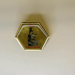 Japan Disney Pin set Daiichi insurance 26522 hexagon steamboat Willie early gold