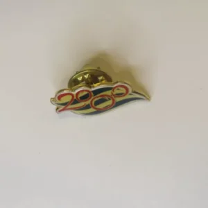 DCL Disney Cruise Line Mickey Mouse Icon Wave Logo Year 2000 Promo Mini Pin