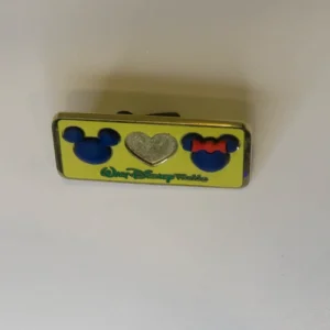 WDW - Mickey Mouse Loves Minnie Mouse - Free D Disney Pin 30931