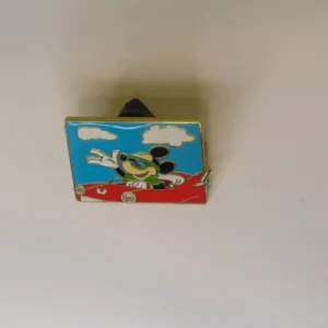 Disney Wdw 2002 Cast Lanyard Series Mickey Cruising In A Red Car Pin