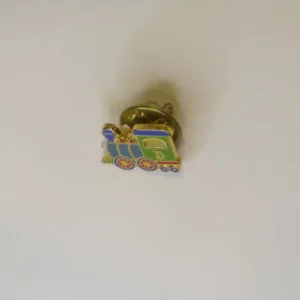 Disney DLR Mini Pin & Map Attractions Disneyland Railroad Train Main Street GWP