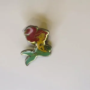 Disney 6834 Ariel sitting with flower -- EuroDisney Arthus Bertrand Pin