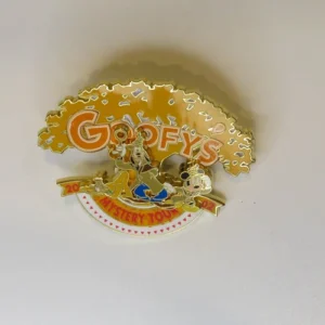 Disney Wdw Cast Exclusive Goofy's Mystery Tour 2002 Mickey & Goofy Pluto Pin