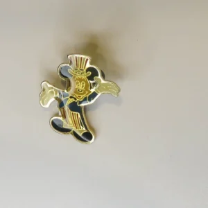 Vintage Walt Disney Lapel Pin 1989 Mickey Mouse Uncle Sam - Eastman
