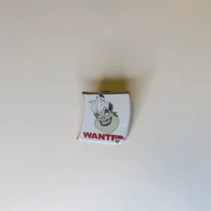 WDW Cast Lanyard Series #3 - Wanted Posters (Ursula) With Hidden Mickey