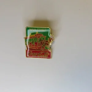 Walt Disney Main Street Coca Cola 15th Anniversary Pin 1986 Le Read