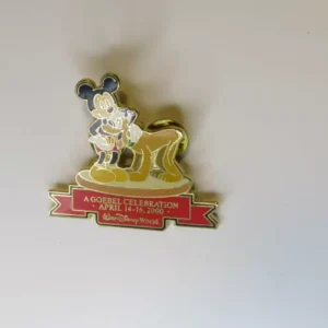 Disney Pin Mickey And Pluto