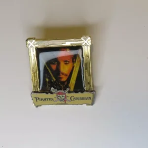 Disney Pin 46400 Pirates of the Caribbean Captain Jack Sparrow Poster Mr. Depp