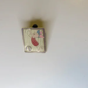 Disney Cast Lanyard series 2 Winnie the Pooh Piglet baseball Pin PIGLET