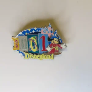 Retired 2001 Walt Disney World 100 Years of Magic Celebration Logo Mickey Pin