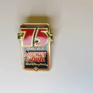 Disney Pin - Wdw Cast Exclusive 75 Years With Mickey Hinged Le 3000