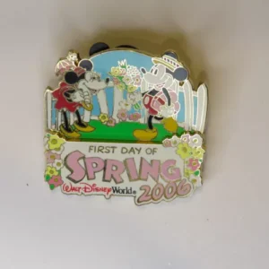 Disney   First Day Of Spring 2006 With Mickey & Minnie Pin