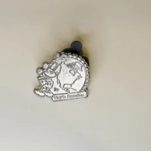 Disney North America Continent  Silver Chaser Pin