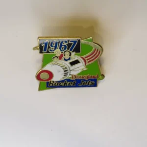 Disney 1998 land 1967 Tomorrowland Rocket Jets Attraction Series  Pin
