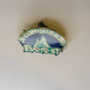 Disney Wdw Animal Kingdom Hat 3  I Conquered Expedition Everest Pin