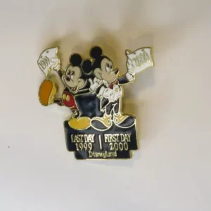 Disney  Wdw Year Last Day 1999 First Day 2000 Tux Classic Mickey Pin