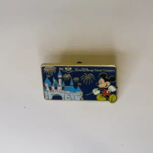 Disney Walt  Travel Company Mickey At land's Magic Kingdom & Pin