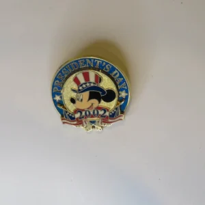 Disney Old Patriotic   12 Months Of Magic Mickey Mouse President Day Pin