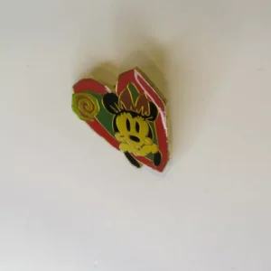 Disney Monogram Minnie Series Heart 6776 Pin