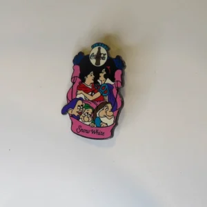 Disney   Fantasy Coca Cola Princess Snow White Prince & Seven Dwarfs Pin