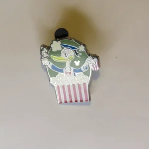 Disney Donald Duck Pop Corn Bucket Hidden Mickey Pin