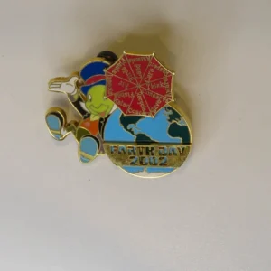 Disney Jiminy Cricket Earth Day 2002 Le5000 Walt World Pin