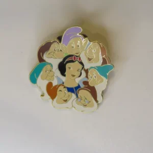 Disney s Snow White Surrounded by the 7 Dwarfs Retired  Pin