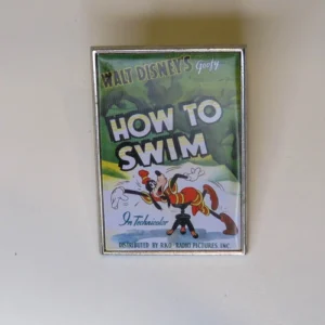 Disney s Goofy On How To Swim & First Day Cover Pin