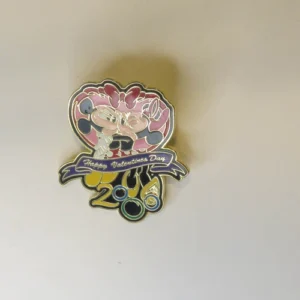 Disney Happy Valentines Mickey & Minnie Mouse Pin