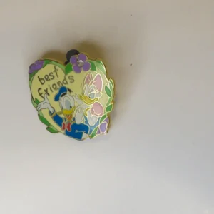 Disneyland Pin Donald & Daisy Duck Best Friends 2002 Trading Pin VHTF