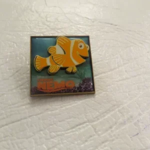 Disney Marlin Finding Nemo Square Movie Title Pin