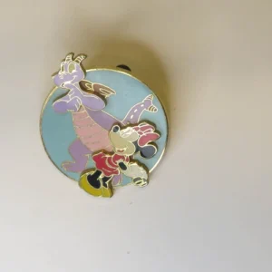 Disney Figment And Minnie Mouse Enamel Pin Search For Imagination