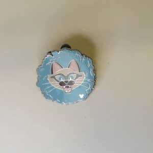 Disney Pin Si Am Blue Completer Cat Hidden Mickey Hm Lady & The Tramp