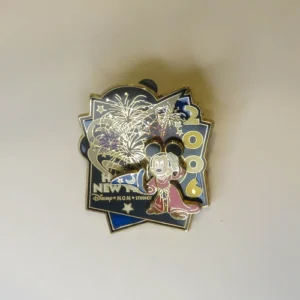 Disney Pin - Mickey Mouse Sorcerer Apprentice Happy Year 2006 Mgm
