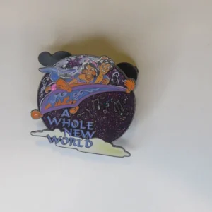 Disney Magical Musical Moments Trading Pin #41C A Whole New World Aladdin Purple
