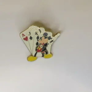 2008 Official Disney Pins Mickey Mouse In Tuxedo/playing Cards / Pin