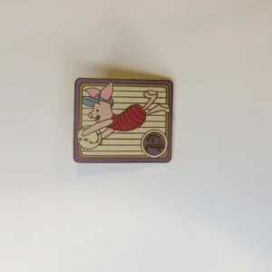 Disney Cast Lanyard series 2 Winnie the Pooh Piglet baseball Pin PIGLET