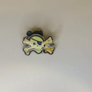 DLR 2007 Hidden Mickey Lanyard Pirate Collection Skull & Crossbones Disney 51737