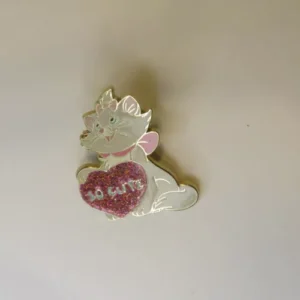 Disney Pin Aristocats Marie Message Series Glitter So Cute 50125 DLRP 2006 DLP