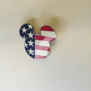 2001 Disney Epcot World Showcase Mickey Mouse Ears Stars & Stripes