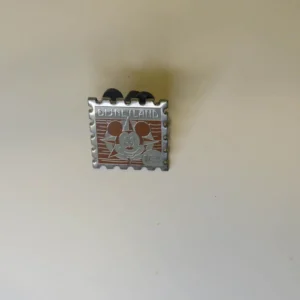 Disney Pin 00156 Mickey Postal Stamp Ap Preproduction Sample Artist