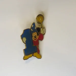 Disney Pin Mickey Mouse The Number One Sorcerer 11076