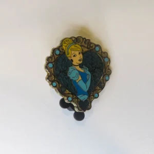 Vintage Disney Pin Princess Cinderella Storybook Heart 94256