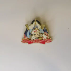 Walt Disney World 2000 Magic Kingdom 4th Of July Minnie Mouse Pin - Le