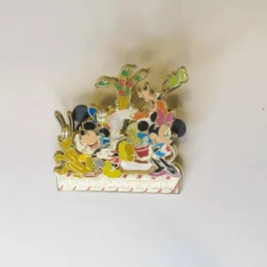 Disney Pin 20820 April Fools Day 2003 Limited Edition Fab 5 Trick Joke