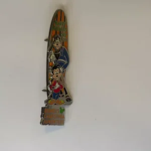 Disneyland Father’s Day 2001 Of Goofy & Max With Surfboard Pin LE 3600