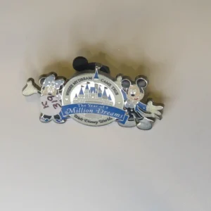 WALT DISNEY DISNEYLAND RESORT WHERE MY DREAMS CAME TRUE MICKEY MINNIE MOUSE PIN