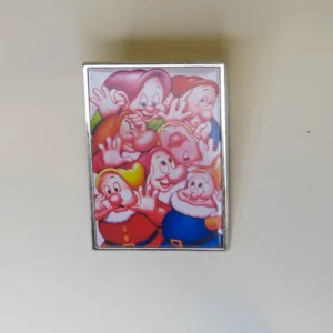 Disney Pin 6086 Snow White Seven Dwarfs Dvd Gift 2001 Souvenir