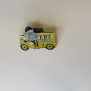 Disney Pin 64869 DLR 2008 Hidden Mickey Back to School Bus Jiminy Cricket Drives