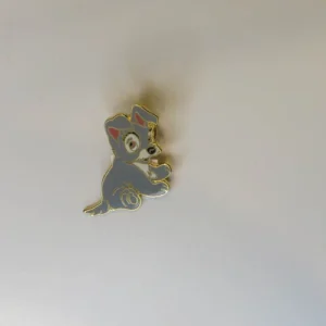 Disney Pin Badge Scamp Of Lady And The Tramp